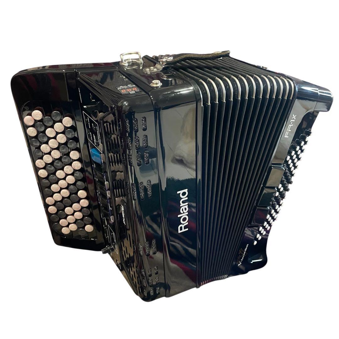 【美品】Roland FR-1xb ボタン式 電子アコーディオン　付属品付
