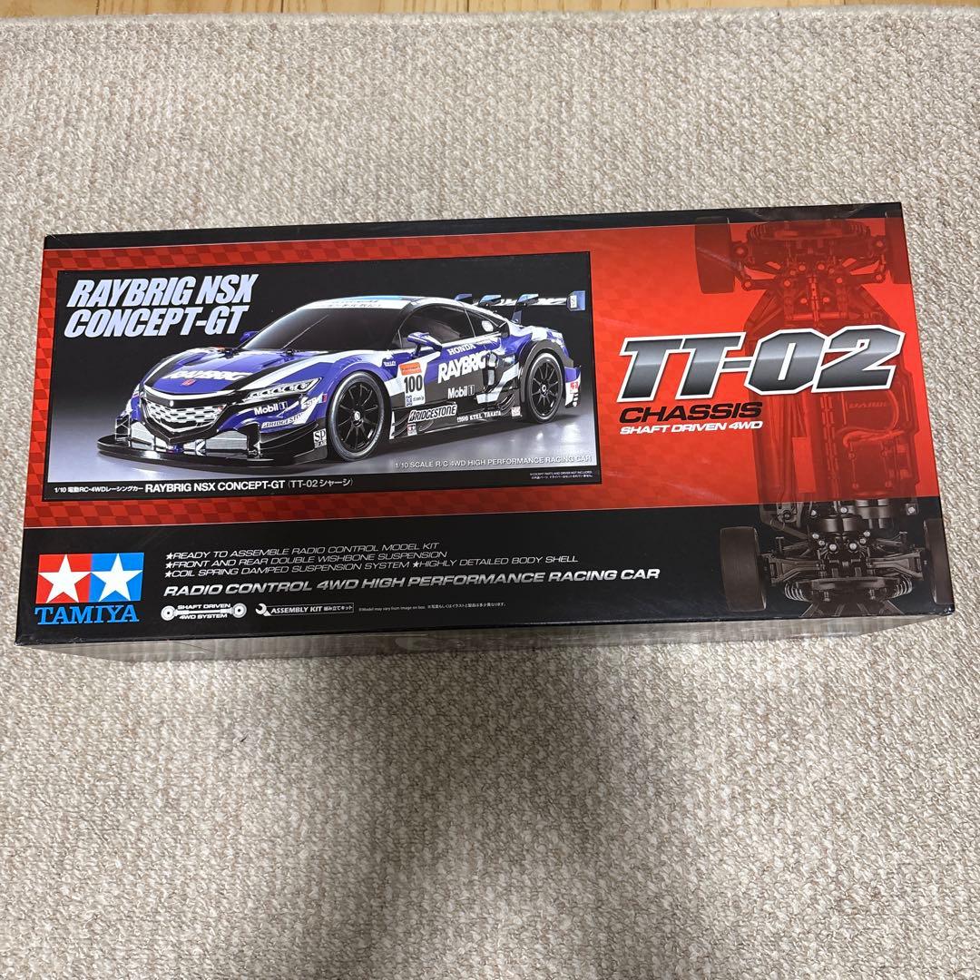 ホビーラジコン TAMIYA RAYBRIG NSX CONCEPT-GT TT-02