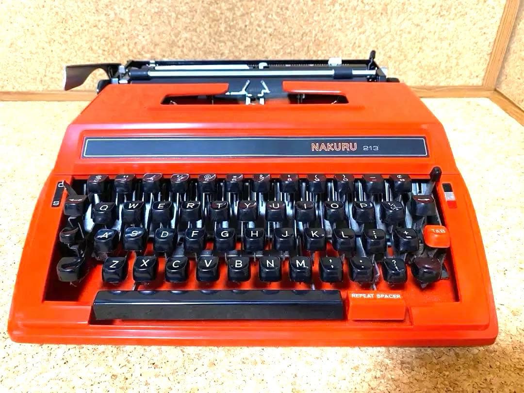 《完動品》英文タイプライター　NAKURU213　brother
