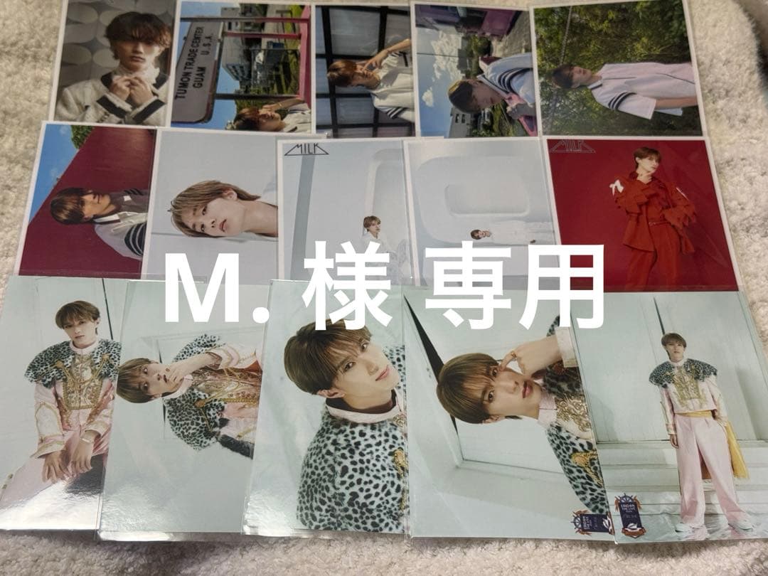 【M.】M!LK 山中柔太朗 生写真＆トレカ