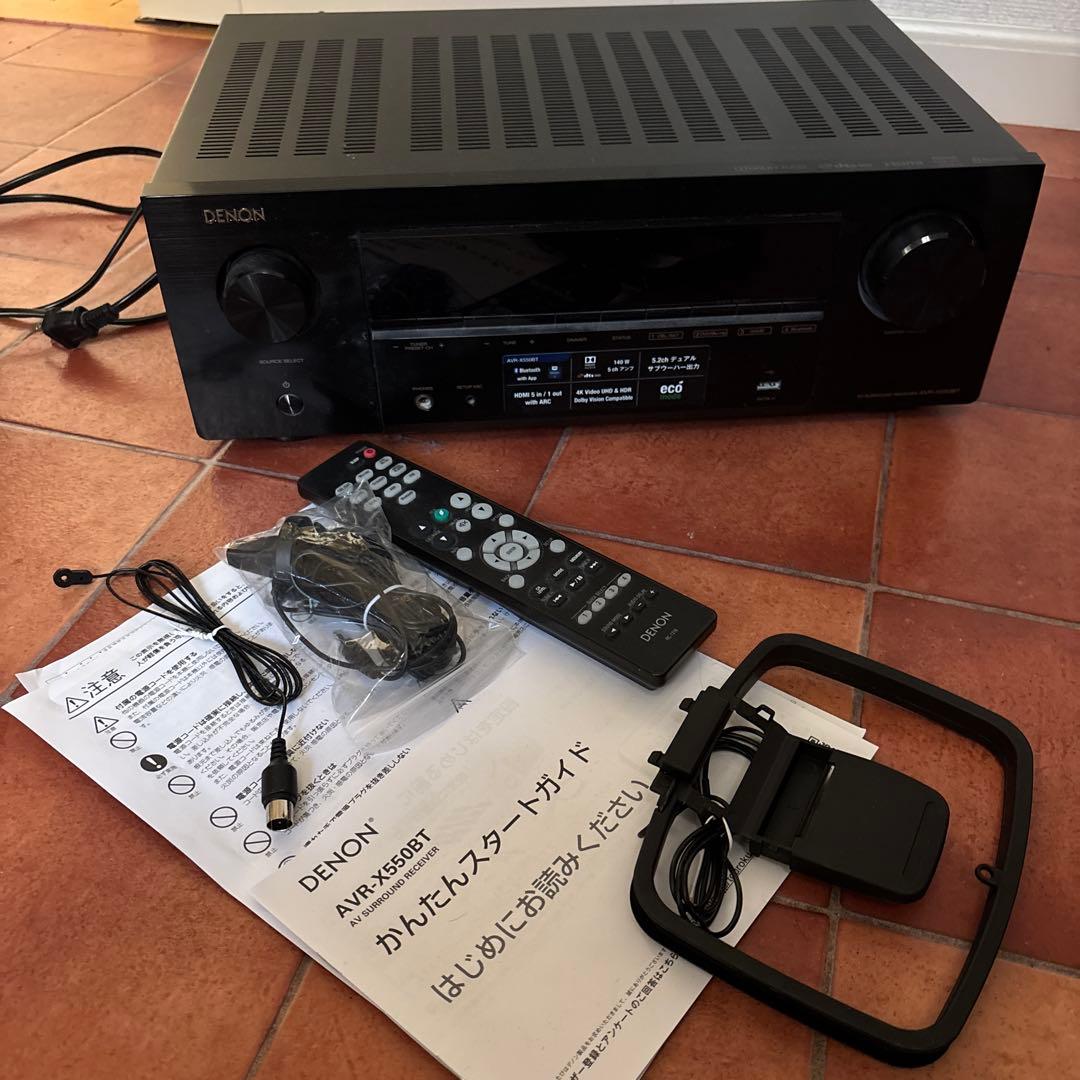 アンプ DENON AVR-X550BT