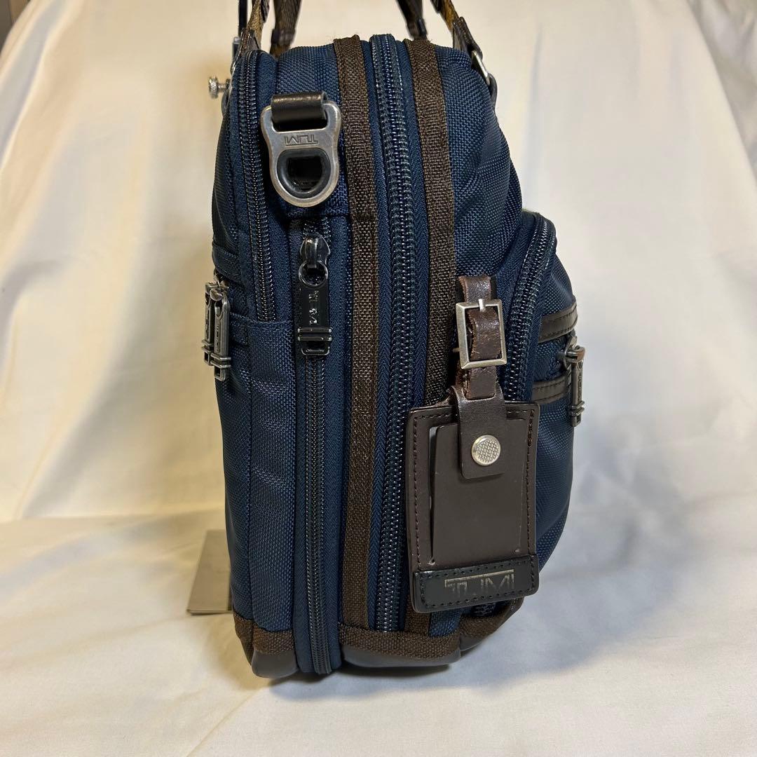 TUMI アルファブラボー 2way ビジネスバッグ ショルダーバッグ ネイビー