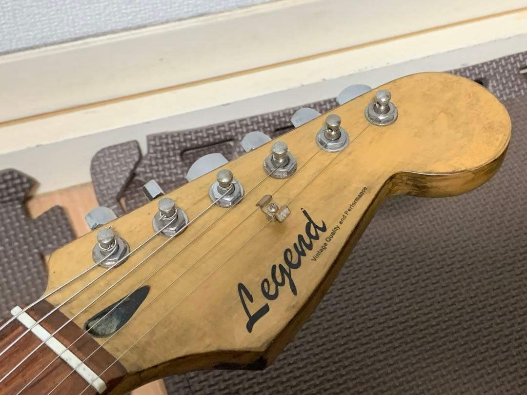 レジェンドLegend ST ストラト タイプ レリック aged ブラック 黒