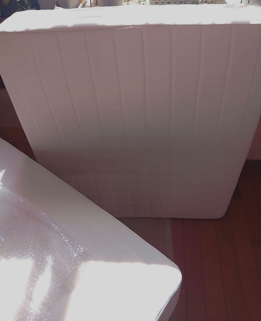 コンパクト 分割 脚付マットレスベッド ボンネルコイル セミシングル 脚30cm