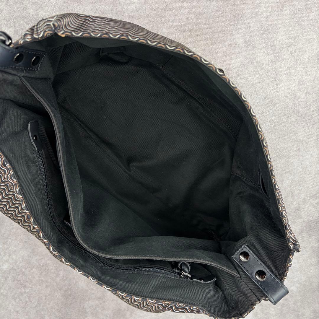 ザネラート ポスティーナ ブランディーン 2way ショルダーバッグ ブラック