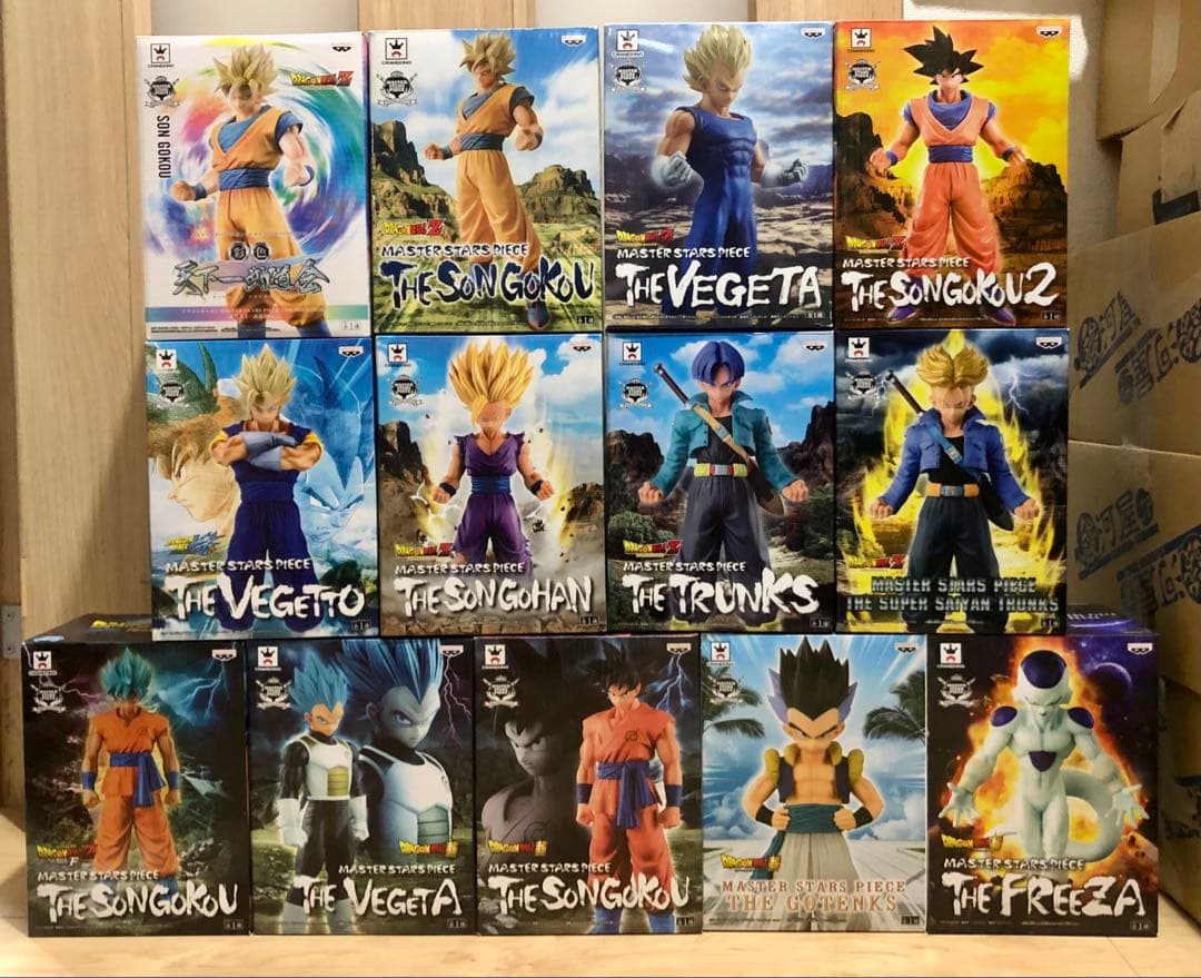 ドラゴンボール MASTER STARS PIECE フィギュア 13体セット