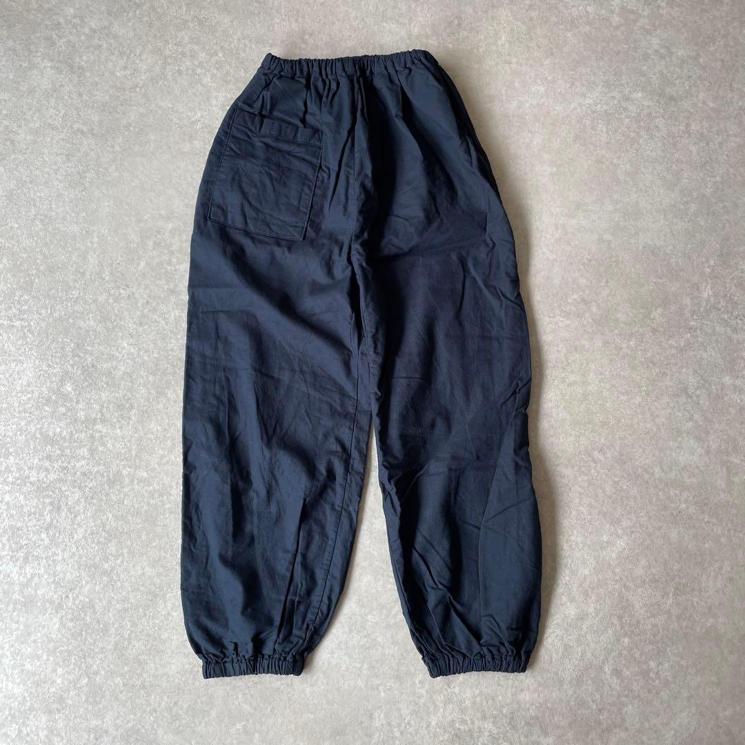 新品未使用 中川政七商店 綿麻もんぺパンツ Lサイズ ネイビー 紺色