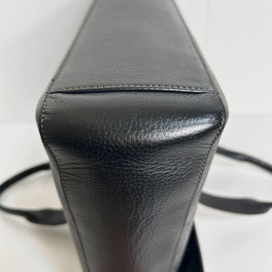 ✅【美品】定価12.1万　メンテ済み　コーチ　ビジネスバッグ　COACH レザー