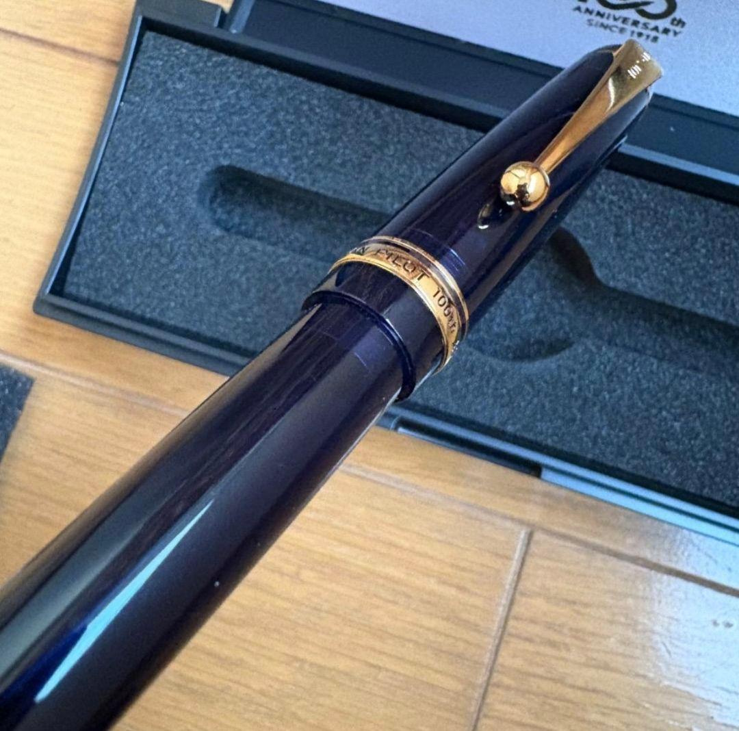 非売品 PILOT 100周年記念 万年筆 未使用カートリッジ付き