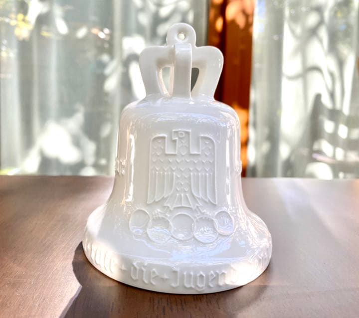 1936年 ナチス ドイツ KPM ベルリン オリンピック ベル 磁気 マイセン