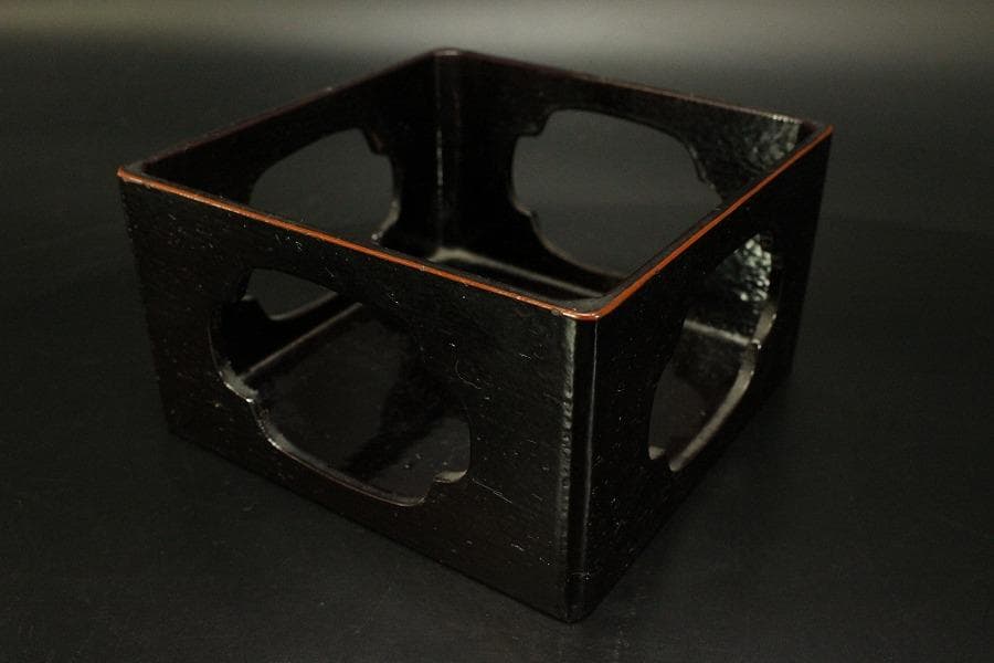 茶道具 染付火入 煙草盆 揃(A963)