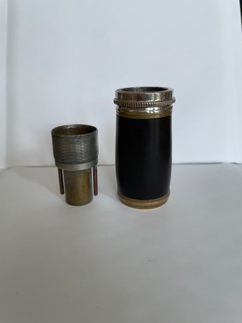 【ビンテージ】B♭クラリネット用 アジャスタブル(長短可動式)バレル