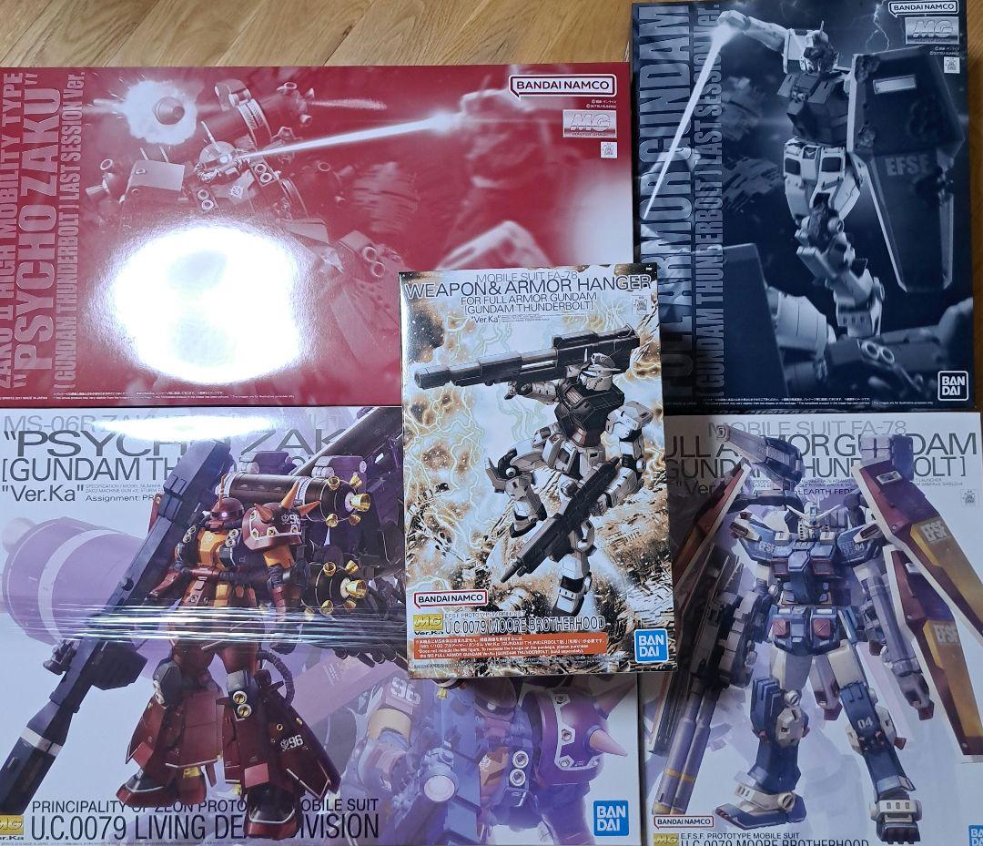 MG 1/100 サイコ ザク フルアーマーガンダム　Ver.Ka GUNDAM