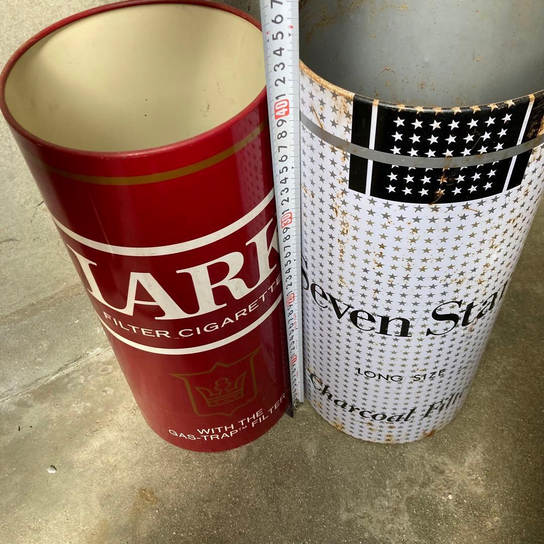 T*S様 2つセット タバコ ゴミ箱 昭和レトロ アンティーク