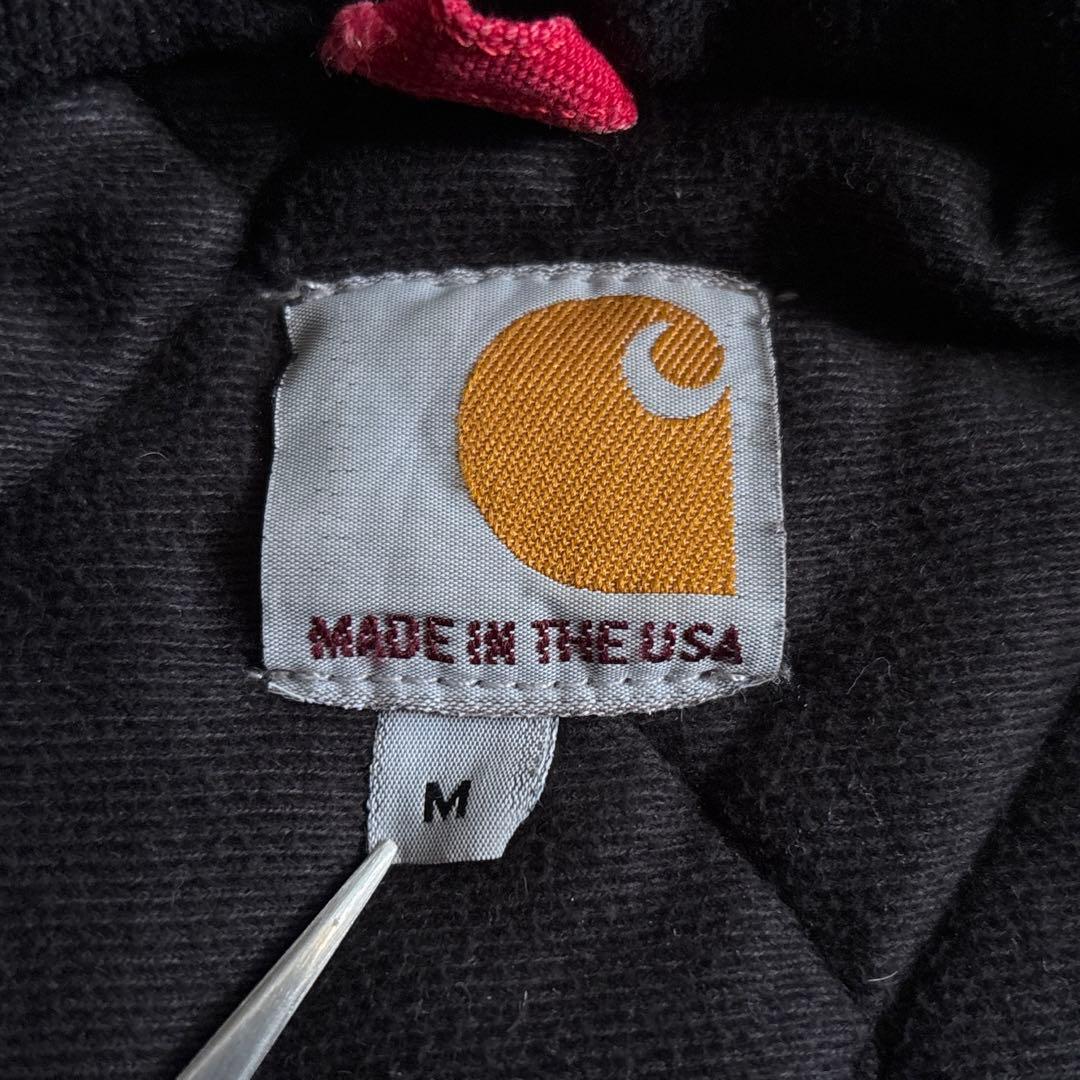 USA製■carhartt カーハート【M】アクティブジャケット ダック レッド