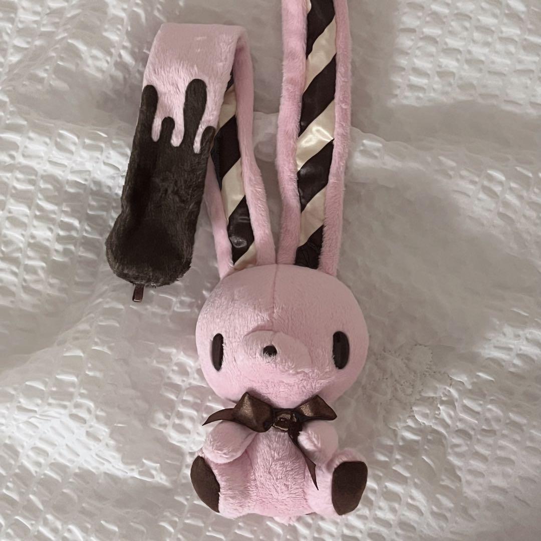 バレンタイン汎用うさぎぬいぐるみピンク