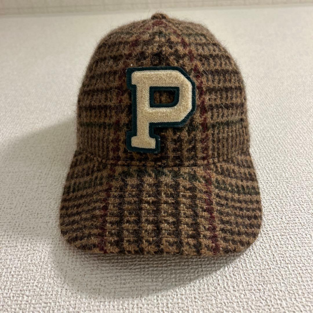 ラルフローレン　ツイード　キャップ