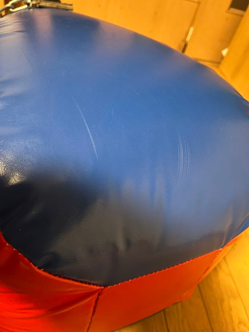 Winning ウイニング　タイミングバッグ　サンドバッグ 赤/青 チェーン付き