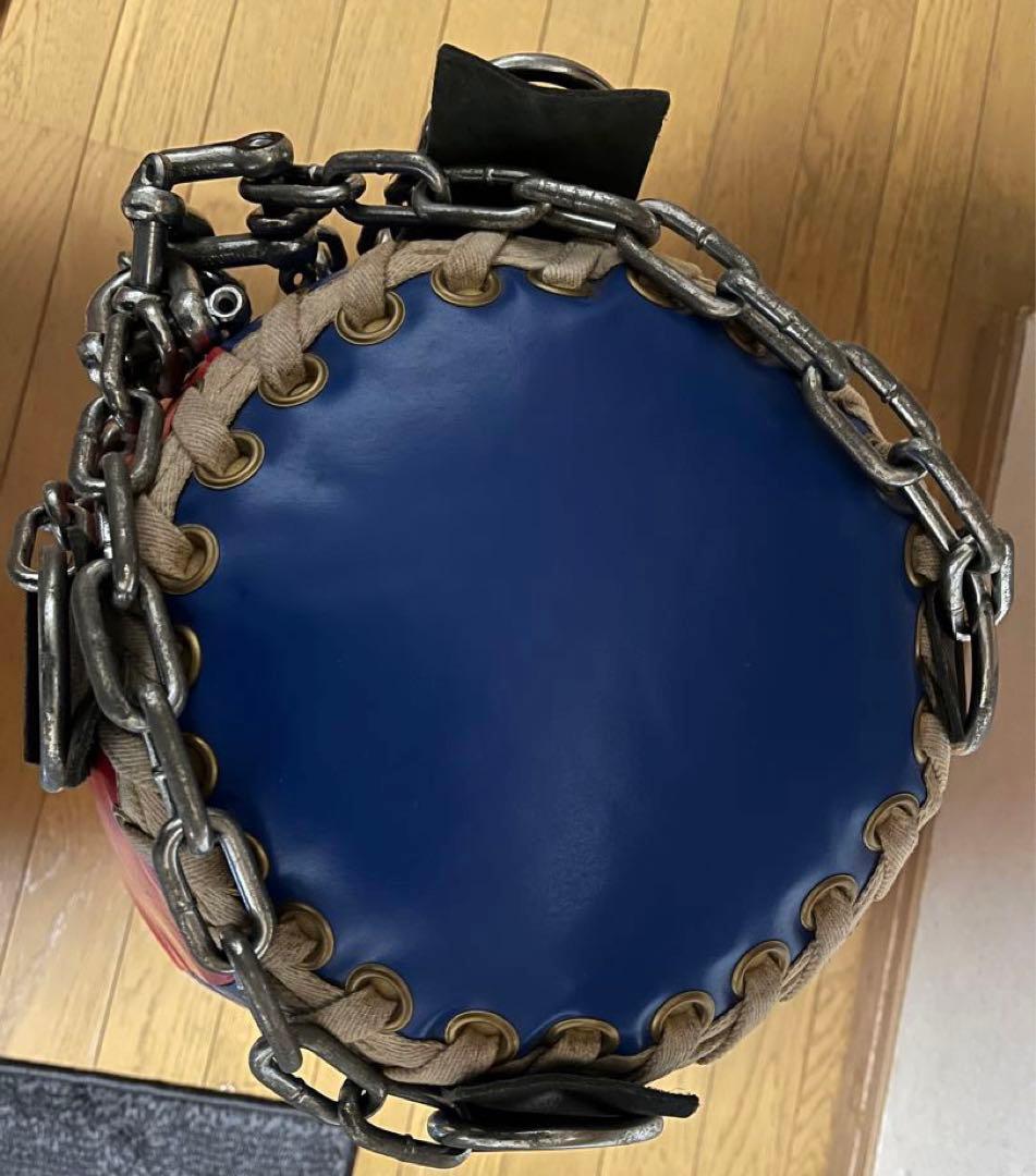 Winning ウイニング　タイミングバッグ　サンドバッグ 赤/青 チェーン付き