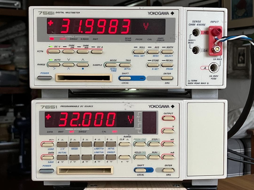 その他 YOKOGAWA 7561(6-1/2) & 7651( DC Source)