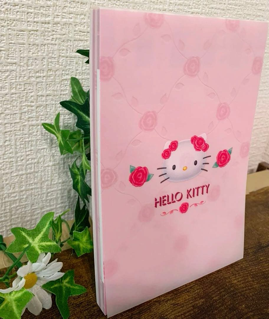 平成レトロ　レア　サンリオ　キティ　ローズ　薔薇　　メモ　2000