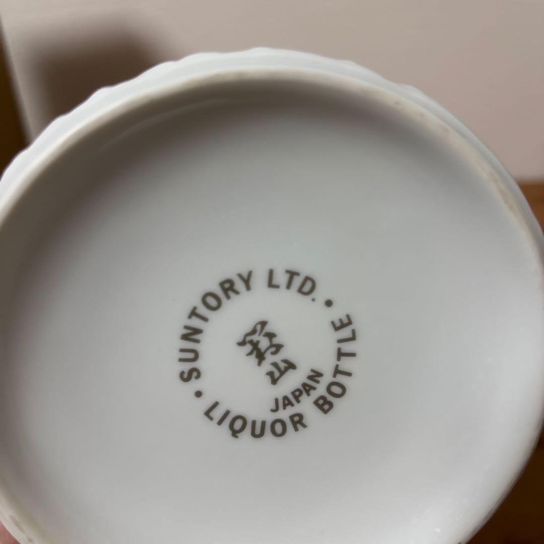 サントリーウイスキー　感謝百年　陶器　記念ボトル　未開封❹