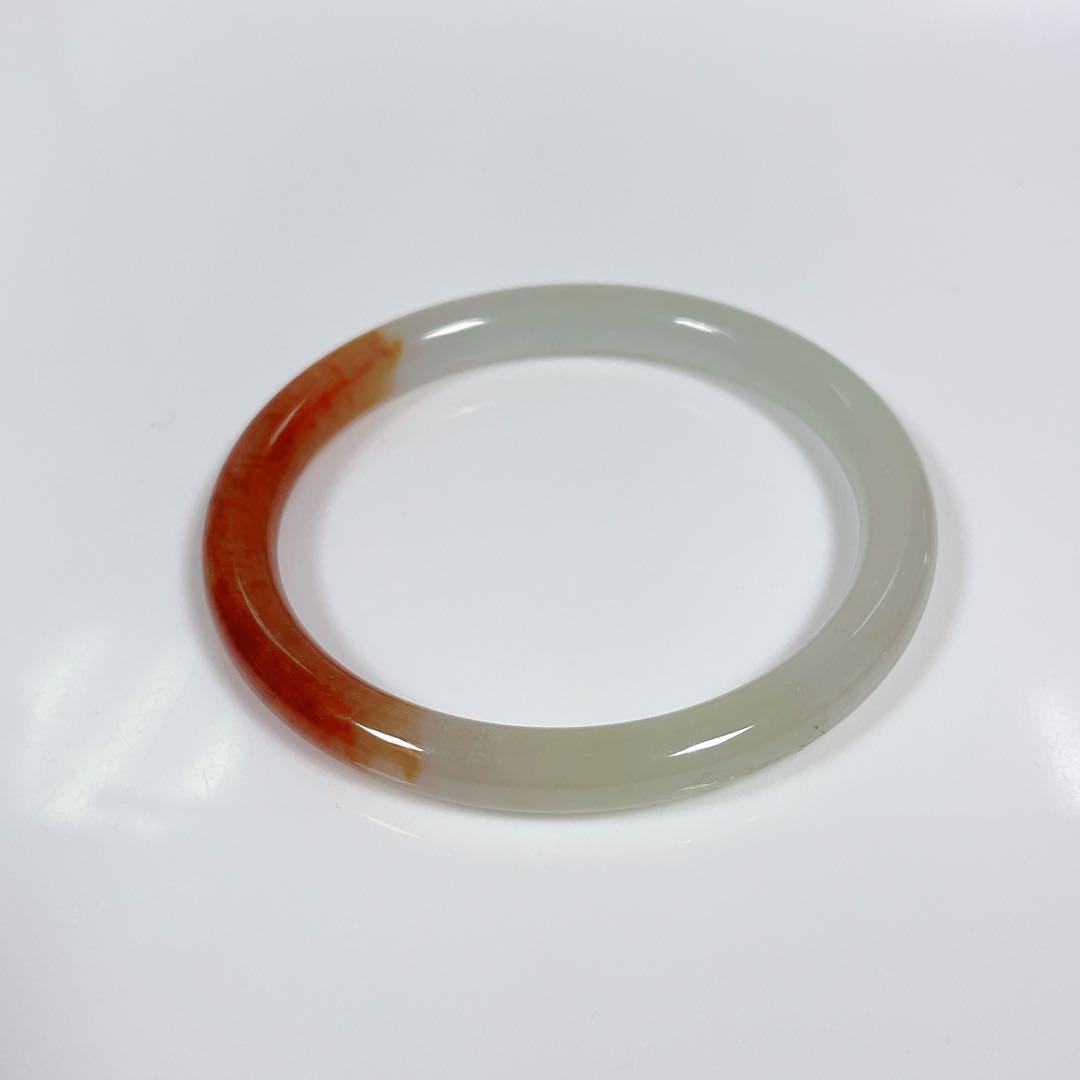 天然ヒスイバングル　ナチュラルヒスイバングルNO25-1421