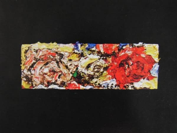 朝井 閑右衛門、バラ、高級希少画集画、版上サイン入 新品額付、新品高級額装付