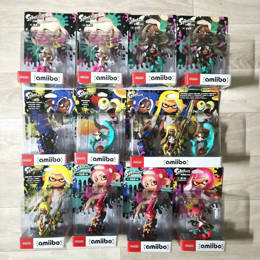 【新品未開封】amiibo スプラトゥーン各種　まとめ売り