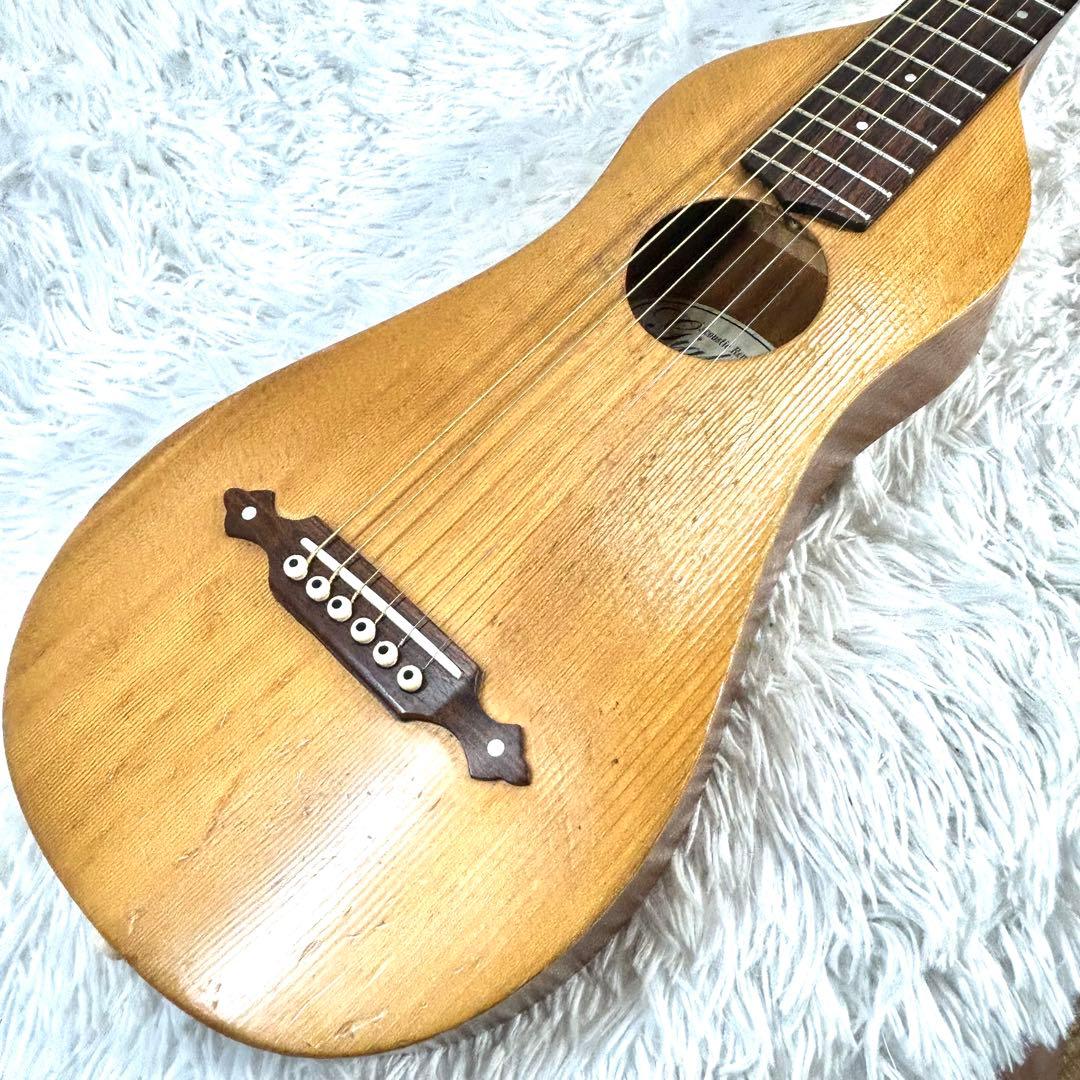 【レア】クロサワ楽器 GIGPACKER GPF-1 トラベルギター　ケース付