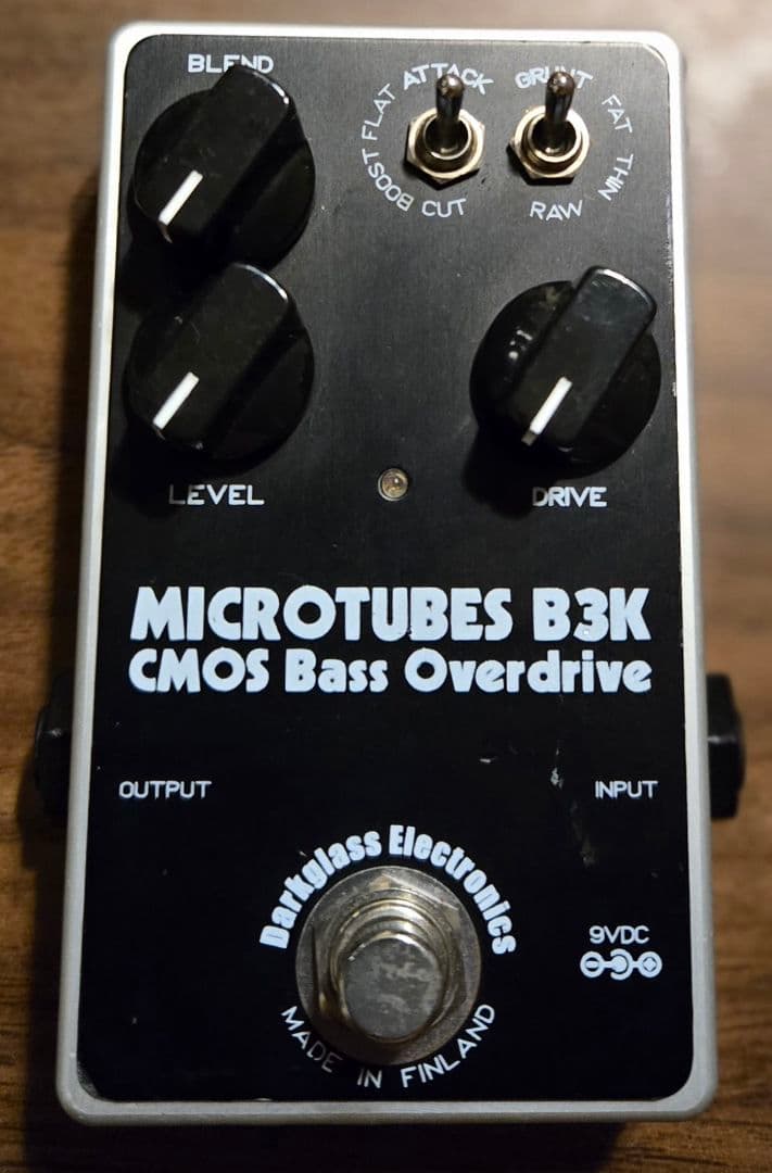 ベース MICROTUBES B3K CMOS Bass Overdrive