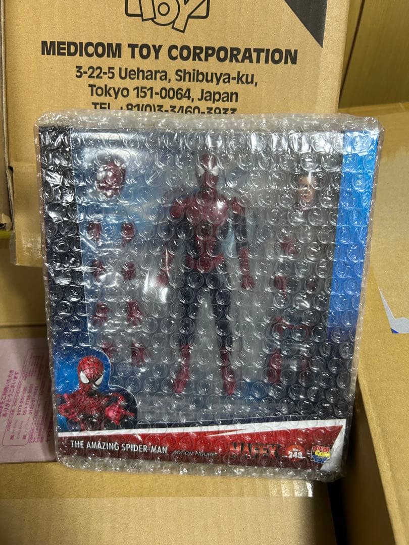 メディコム・トイ MAFEX No.248 アメイジング スパイダーマン 未開封