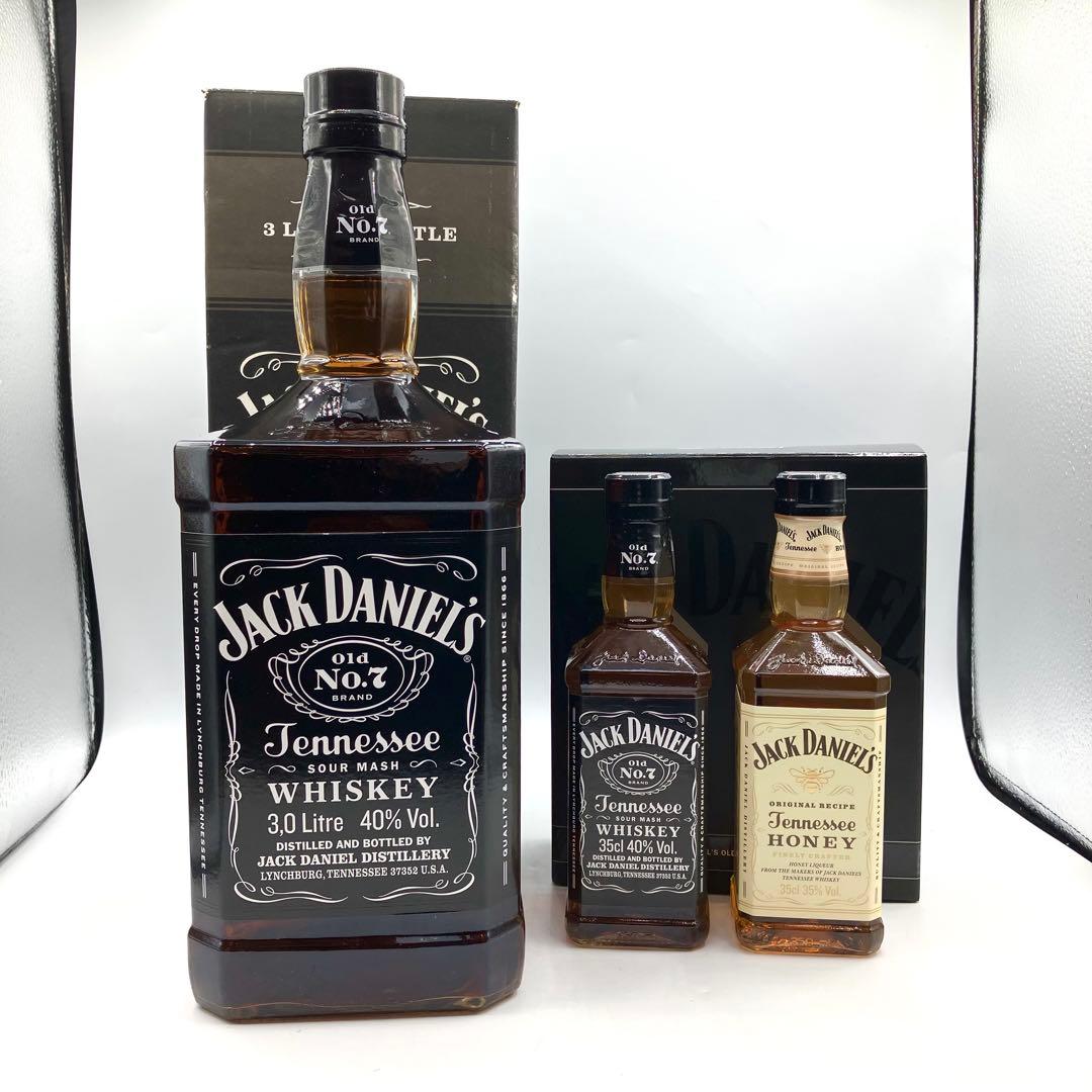 未開栓 ジャックダニエル ブラック Old No.7 3L テネシーハニー