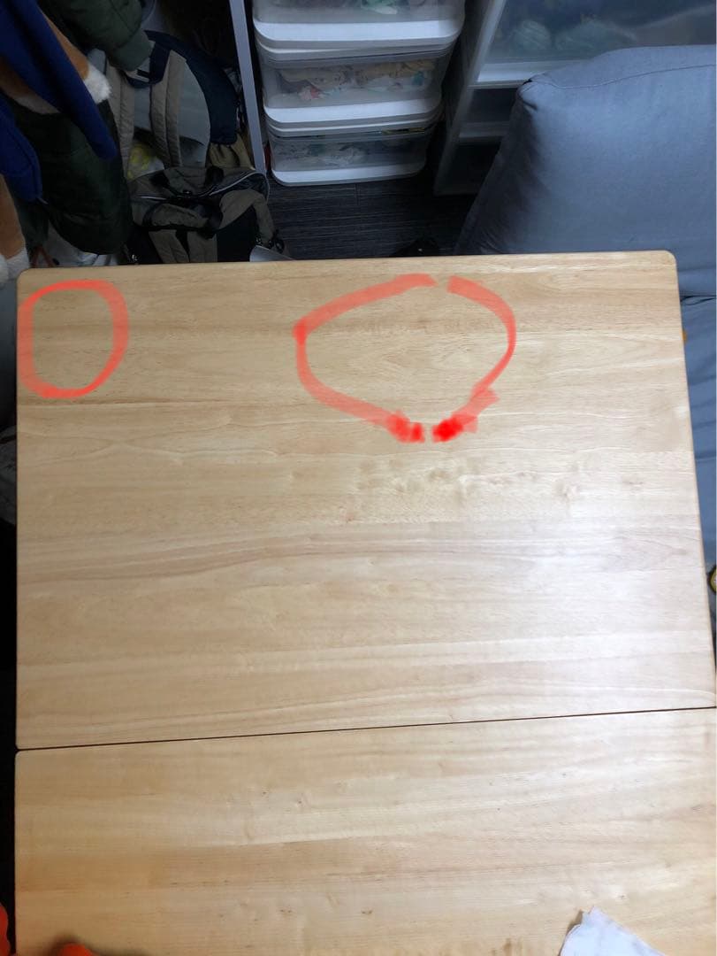 CAP①折りたたみ式ダイニングセット 木製 LOWYA バタフライテーブル