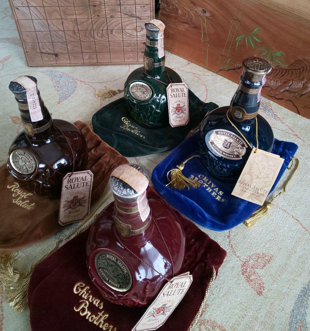 未開栓 CHIVAS BROTHERS ロイヤルサルート 21年 4本