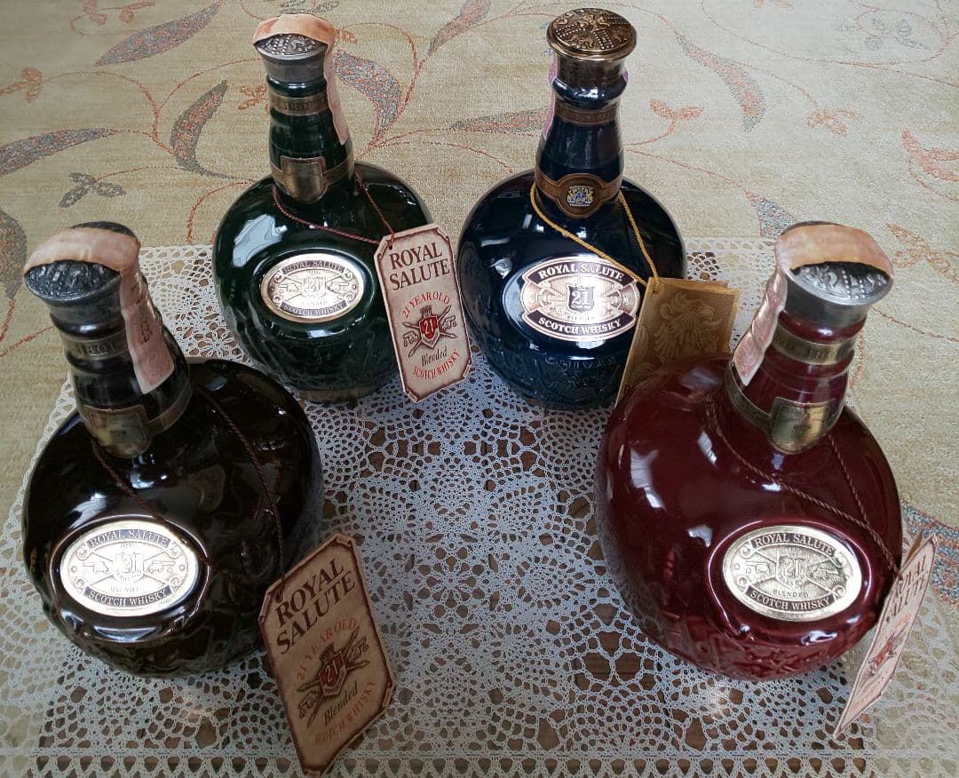 未開栓 CHIVAS BROTHERS ロイヤルサルート 21年 4本