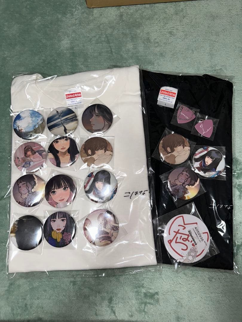 こはならむ　Tシャツ　バッジ　ピック　のセット