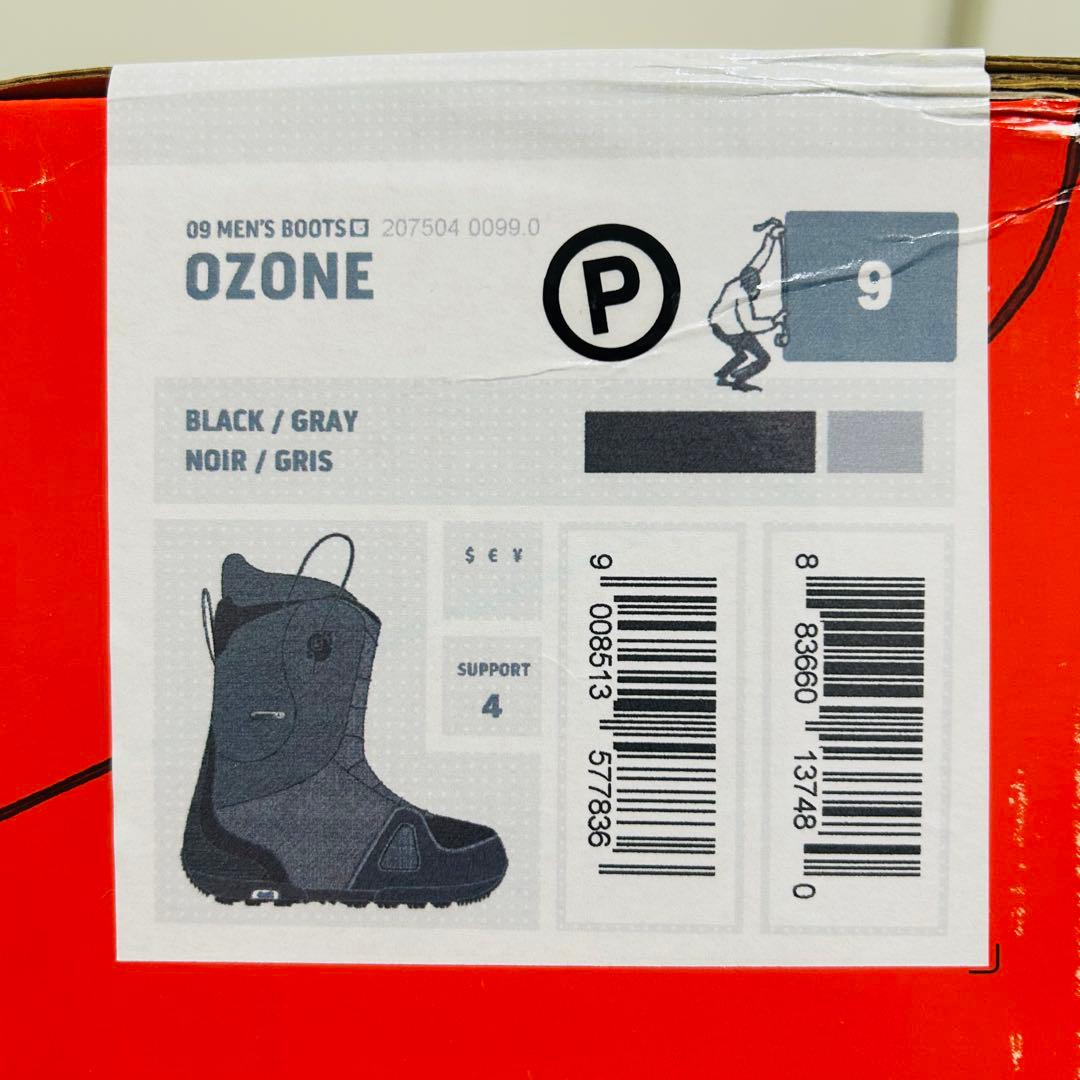 BURTON バートン OZONE 27cm スノーボード ブーツ ブラック