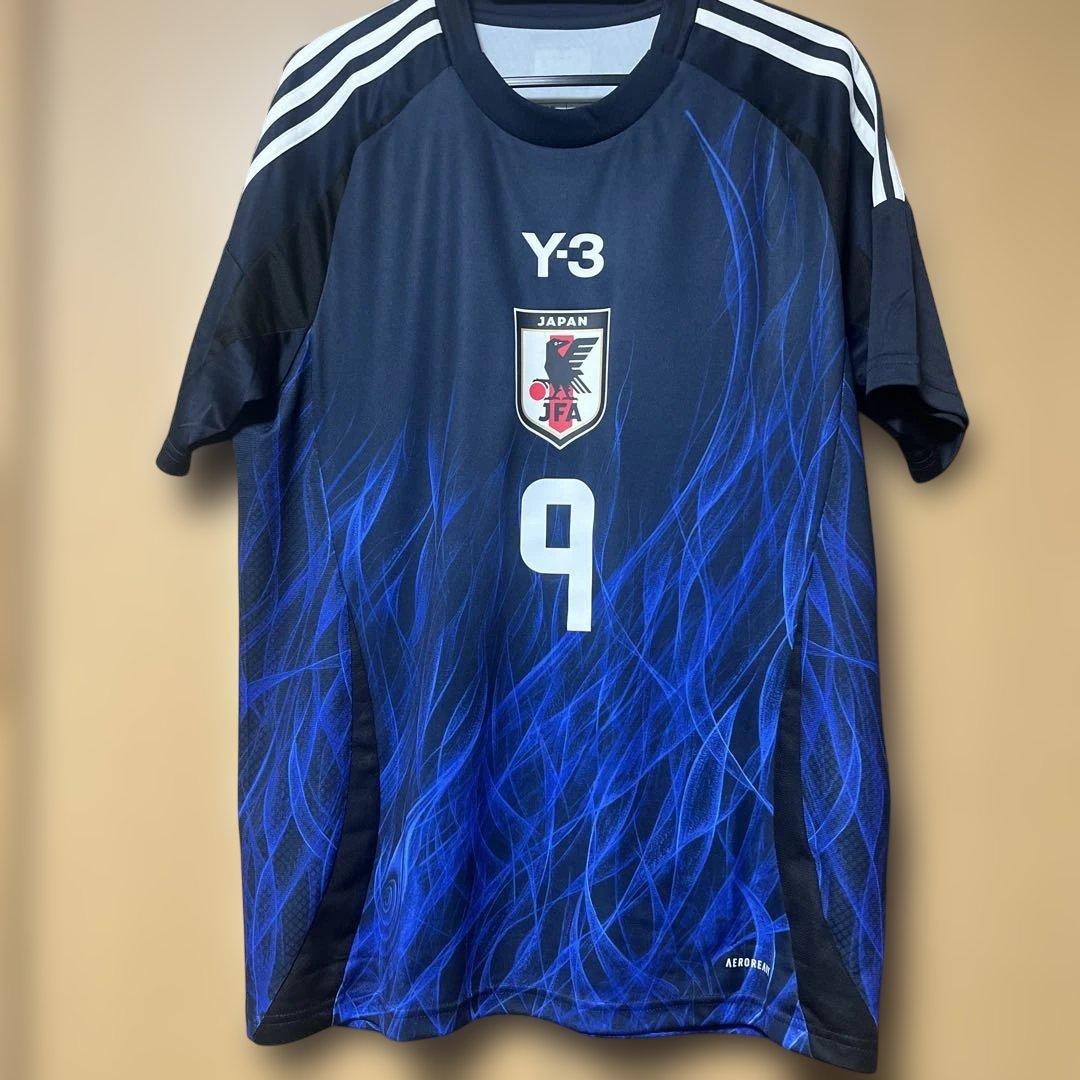 【販売明後日迄】最終値下！上田綺世 日本代表 Y3 ユニフォーム 9番日本代表