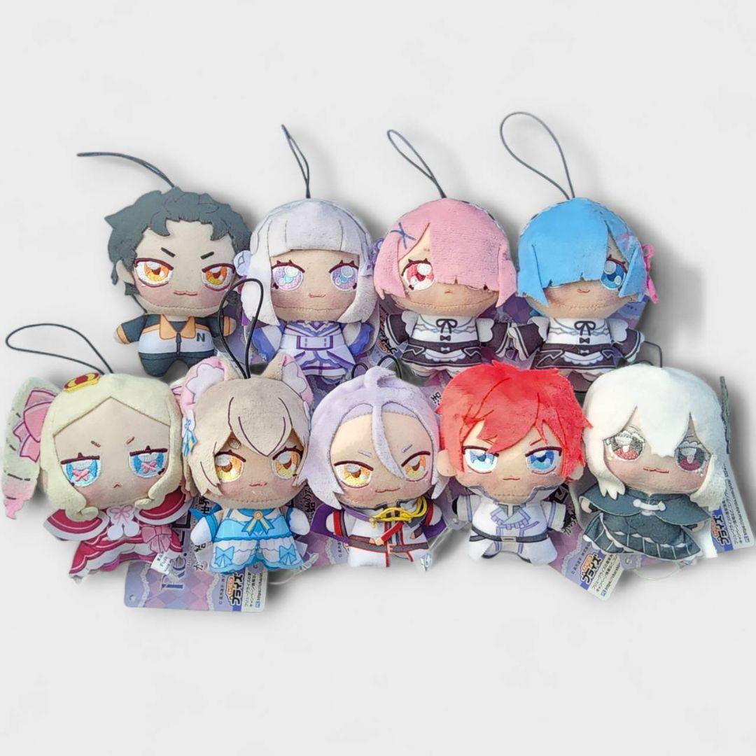 Re:ゼロから始める異世界生活　リゼロ　ちょぴぬいぷち　全種セット　GiGO限定