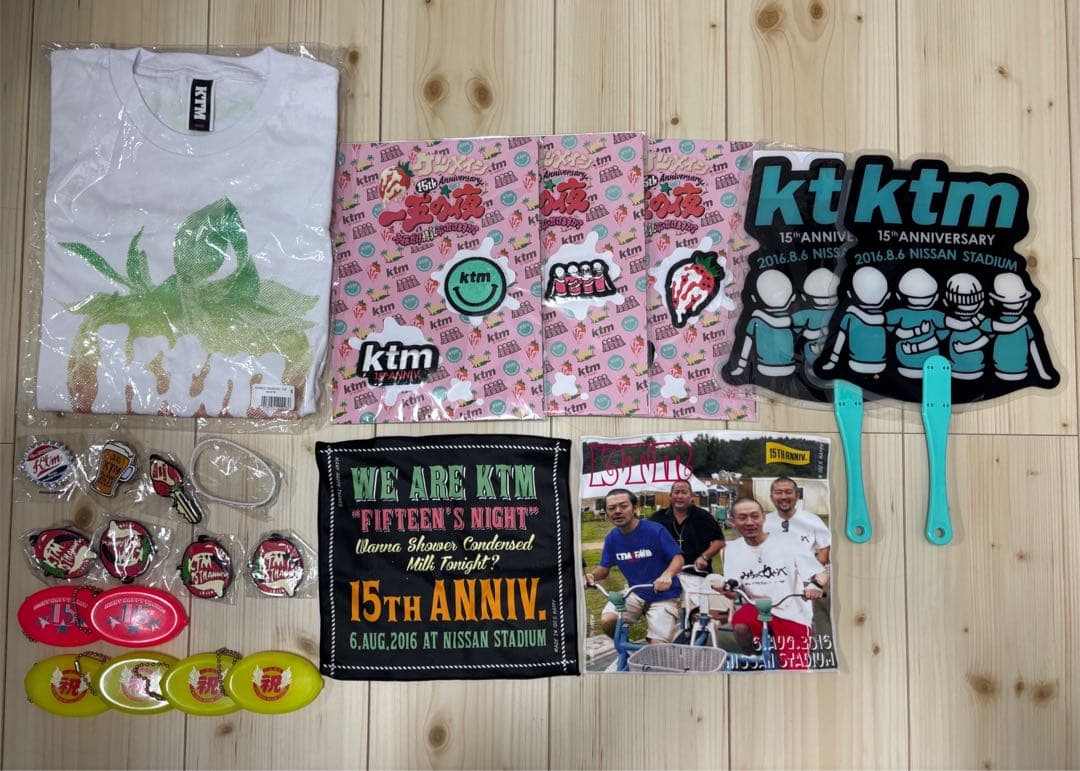 ケツメイシ15周年記念グッズ