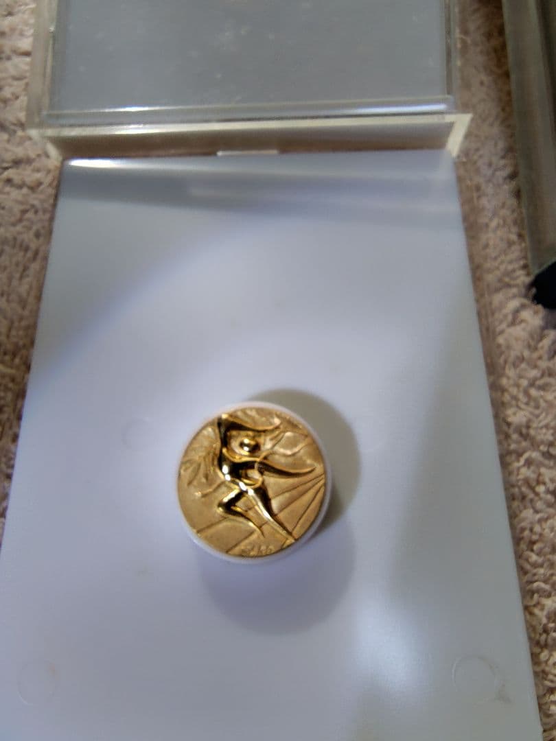 桜*く様 1972年ミュンヘンオリンピック 金銀銅個別メダル　4点　岡本太郎デザ