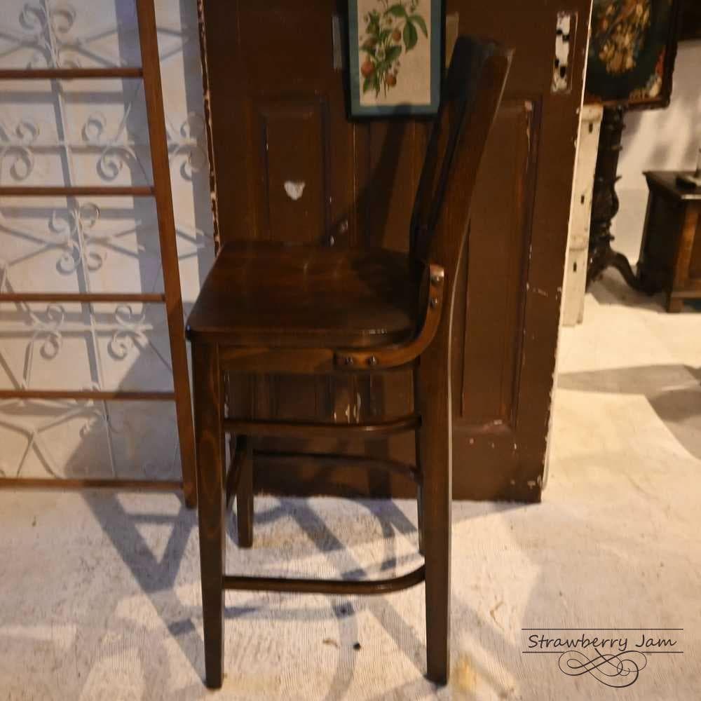 IFU-413-5 英国ヴィンテージ カウンターチェア ハイチェア BARチェア