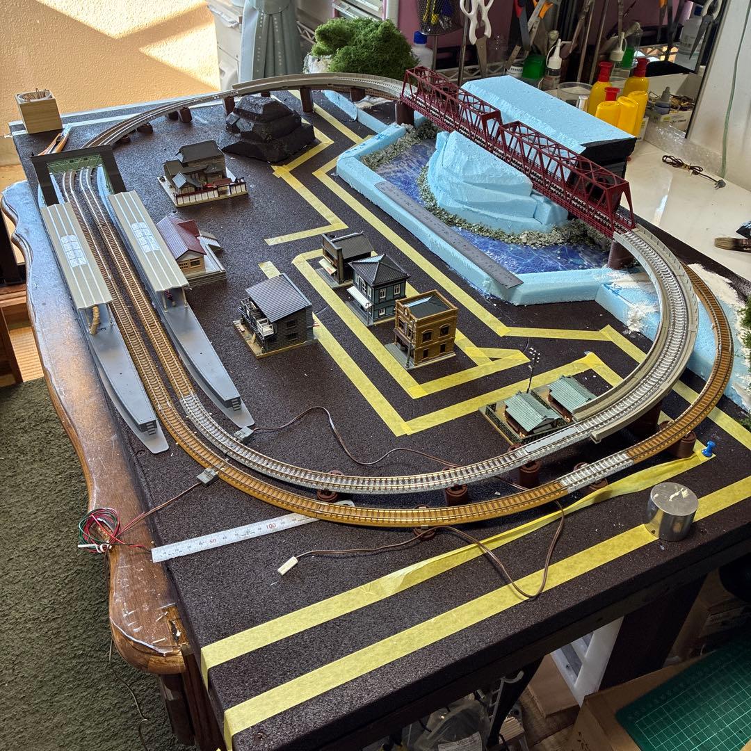 奥大井湖ジオラマ　joeycoco