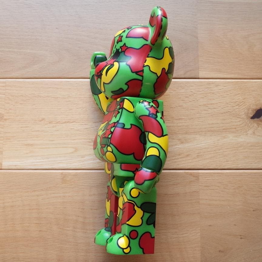 ベアブリック☆エイプ☆サイケ☆スターカモ☆400%