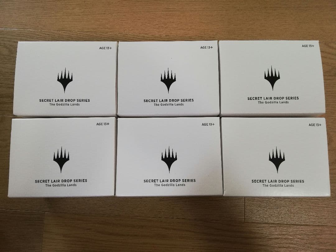 Secret Lair Godzilla Lands ゴジラ MTG 6箱