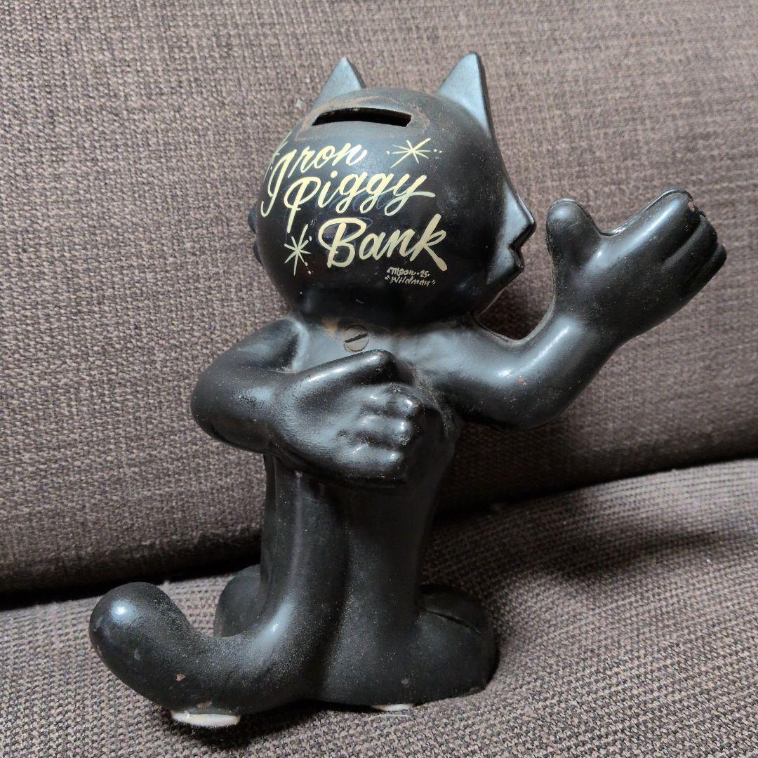 フィリックス ザ キャット アイアンピギーバンク ワイルドマン石井氏ピンスト入り