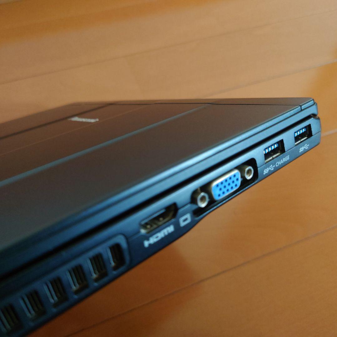 爆速！レッツノート✨️CF-SX1✨️人気のブラック✨️バッテリー2本付き