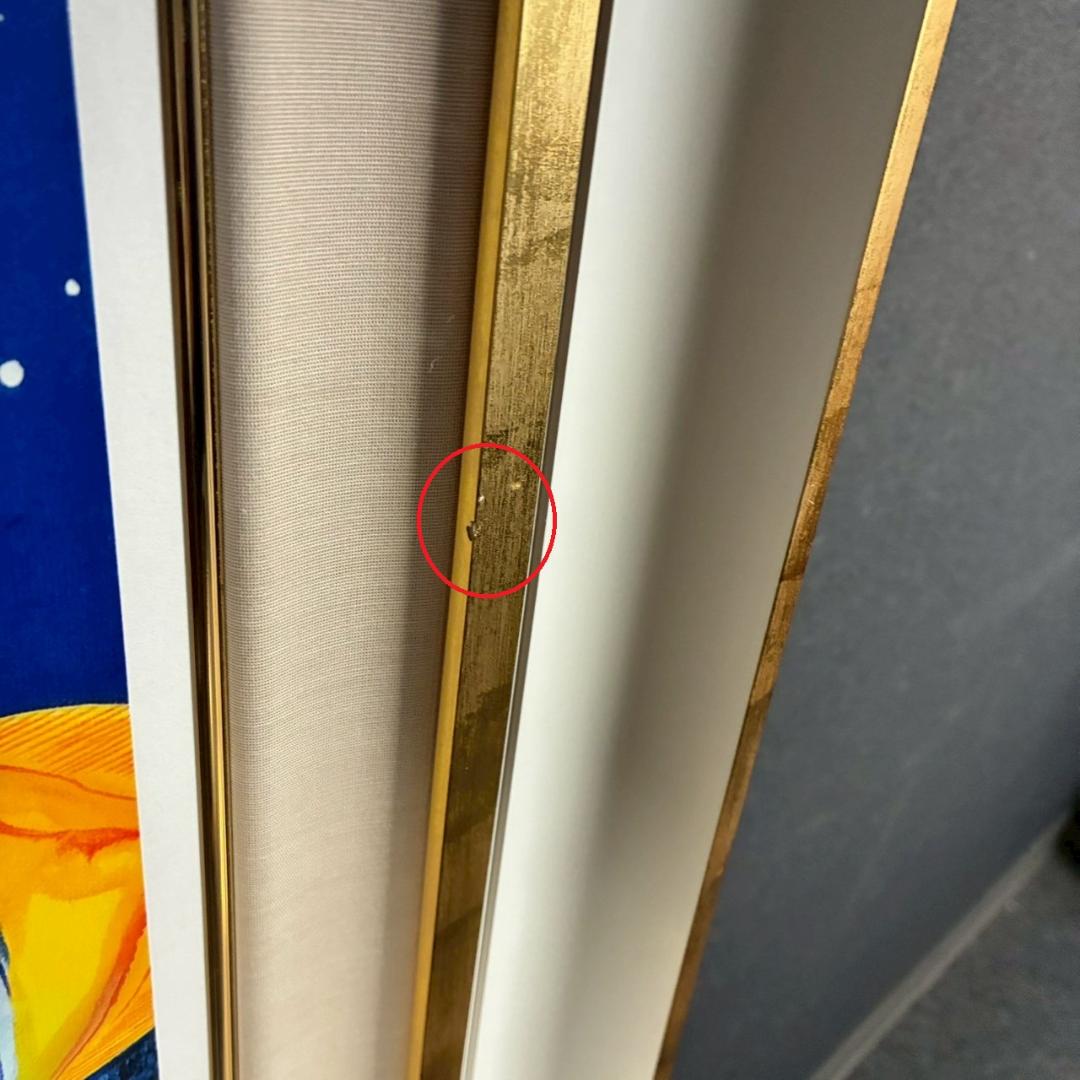 美品 キモ KIMO「ブリリアントデイ」シルクスクリーン 大作 保証書・サイン有