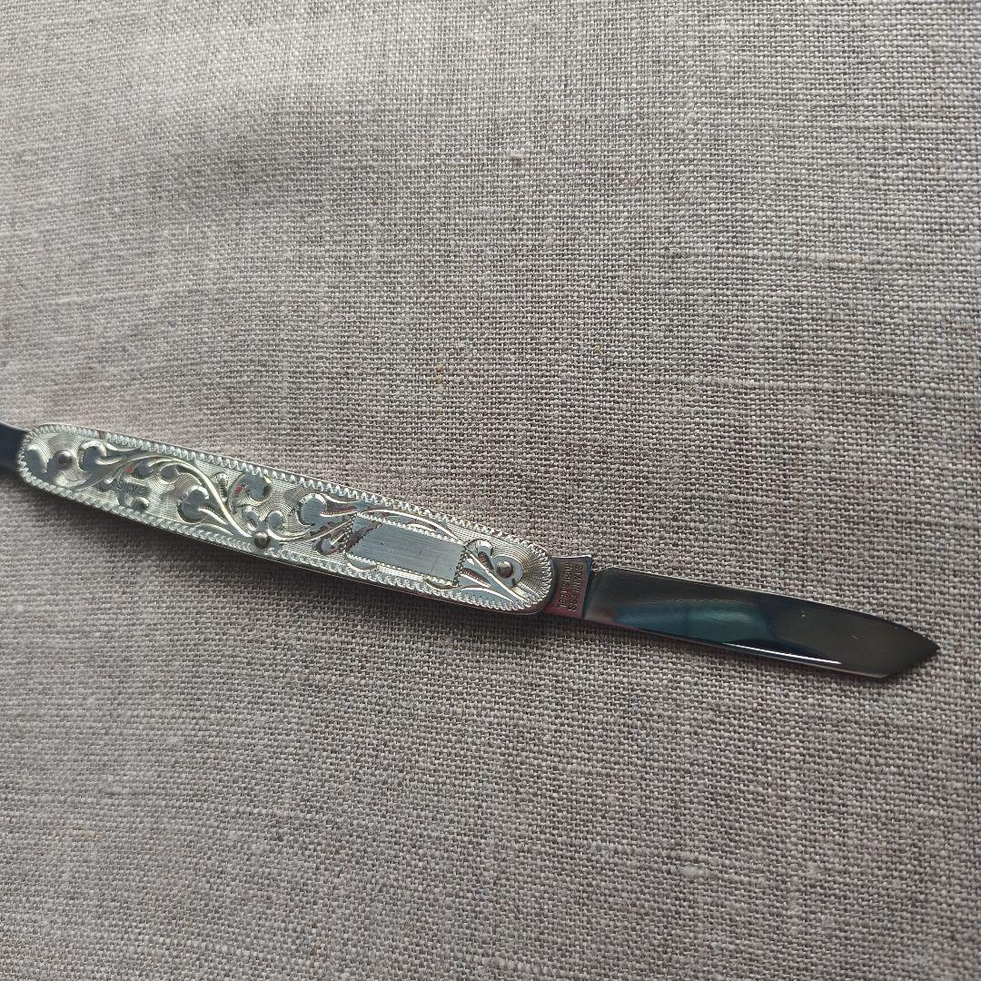 F 藤本ナイフ ペーパーナイフ 銀製品